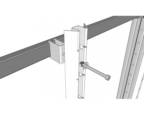 Консольный стеллаж под наполнение WSG.11.1200.00